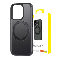 Baseus Mágneses telefonok iPhone 15 Baseus CyberLoop Series (fekete) tok tok és táska