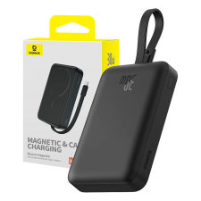Baseus Magnetic Mini Power Bank 10000mAh - Fekete power bank