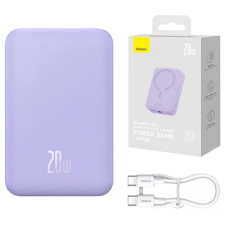 Baseus Magnetic Mini Power Bank 20000mAh 20W lila power bank