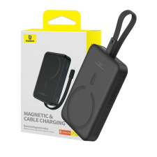 Baseus Magnetic Mini Powerbank 10000mAh 20W fekete (P10022109113-00) (P10022109113-00) power bank