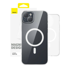 Baseus Magnetic Phone Case for iP 13 Baseus OS-Lucent Series (Clear) tok és táska