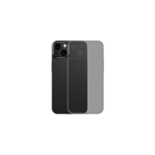 Baseus mattüveg iPhone 13 Pro tok + Edzett üvegfólia (Fekete) tok és táska