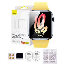 Baseus nanokristály fólia 41 mm Apple Watch 7/8-hoz, átlátszó okosóra kellék
