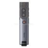 Baseus Orange Dot AI vezeték nélküli akkumulátoros prezenter és lézer mutató (szürke) (WKCD020013)