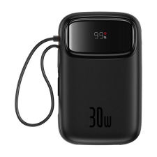 Baseus P10055008113-00 Powerbank QPow 2 10000mAh 30W 2xUSB-C - Fekete (P10055008113-00) power bank