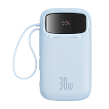 Baseus P10055009313-00 Powerbank QPow 2 20000mAh 30W 2xUSB-C - Kék (P10055009313-00) power bank