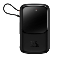 Baseus Powerbank Baseus Qpow PRO with cable, 10000mAh, 22.5W (Black) power bank