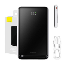 Baseus PPCX000202 Magnetic 10000mAh fehér powerbank power bank