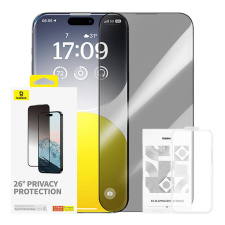 Baseus Privacy Protection Tempered Glass Baseus Diamond iPhone 15 Pro Max mobiltelefon kellék