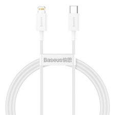 Baseus Superior kábel Type-c USB - Lightning Power Delivery 20 W 1 m White (CATLYS-A02) mobiltelefon kellék