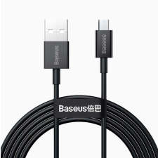 Baseus Superior Series Micro USB kábel 2A 2m (CAMYS-A01) #fekete kábel és adapter