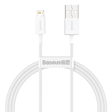 Baseus Superior USB kábel a Lightning , 2,4 A, 1m, fehér (CALYS-A02) (CALYS-A02) kábel és adapter
