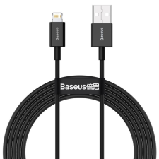 Baseus Superior USB töltőkábel, 2,4 A, 1 m, fekete (CALYS-A01) kábel és adapter