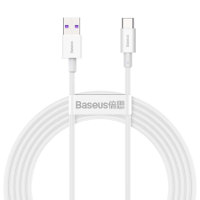 Baseus Superior USB-USB-C kábel 66W 2m (CATYS-A02) #fehér kábel és adapter