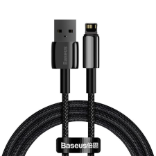 Baseus Tungsten USB - Lightning kábel 2,4 A 1 m fekete (CALWJ-01) mobiltelefon kellék