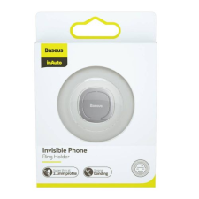 Baseus Ultra Vékony Gyűrűs Fogantyú Mobiltelefonhoz Szürke (SUYB-0S) mobiltelefon kellék