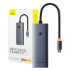 Baseus UltraJoy Hub 5in1 USB-C- 3xUSB-A 1xHDMI 1xUSB-C szürke (B00052801811-00) (B00052801811-00)