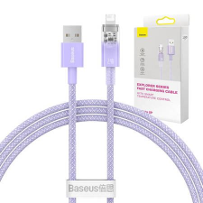 Baseus USB-A-Lightning töltőkábel 1m lila (CATS010005) (CATS010005) kábel és adapter
