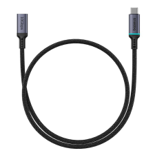 Baseus USB-C kábel apa-anya 0,5m fekete (B0063370C111-00) (B0063370C111-00) kábel és adapter