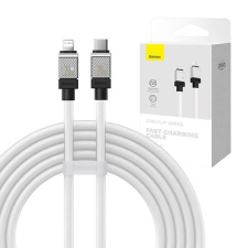 Baseus USB-C - Lightning kábel 20W 2m fehér (CAKW000102) (CAKW000102) kábel és adapter