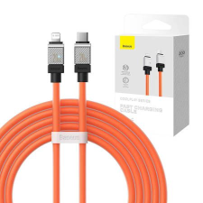 Baseus USB-C - Lightning kábel 20W 2m narancssárga (CAKW000107) (CAKW000107) - Adatkábel kábel és adapter