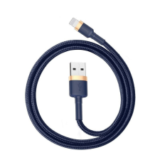 Baseus USB Lightning Baseus Cafule 2,4A 1 m-es kábel (arany-sötétkék) kábel és adapter