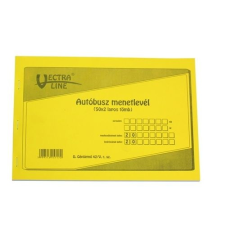 Basic AUTÓBUSZ MENETLEVÉL A/4 50X2 nyomtatvány