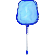  Basic fölöző háló, teleszkópos alumínium nyéllel, kék medence kiegészítő