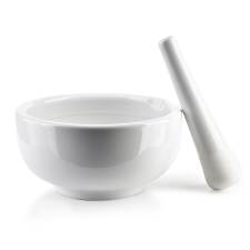 BASIC Moździerz BIG fehér porcelán 15x7,8 cm - praktikus konyhai eszköz konyhai eszköz