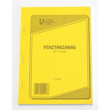 Basic PÉNZTÁRZÁRÁS A/5 50X2 LAPOS nyomtatvány