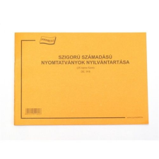 Basic SZIGORÚ SZÁMADÁSÚ NYILVÁNTARTÓ FÜZET FEKVŐ füzet