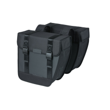 BASIL dupla táska Tour Waterproof, Universal Bridge System, fekete kerékpáros kerékpár és kerékpáros felszerelés