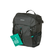 BASIL egyoldalas táska Discovery 365D Single Bag M, Hook ON, szürke kerékpáros kerékpár és kerékpáros felszerelés