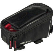 BASIL SPORT DESIGN FRAME BAG 1L, Vízálló kerékpárkeret táska fekete BAS-17748 kerékpáros táska