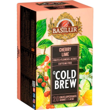 Basilur Cold Brew Cherry Lime přebal 20 × 2 g tea