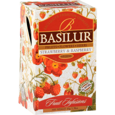 Basilur Fruit Strawberry & Raspberry přebal 25 × 1,8 g tea