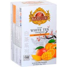 Basilur White Tea Mango Orange, csomagolt, 20×1,5 g tea
