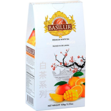 Basilur White Tea Mango Orange papír 100 g tea