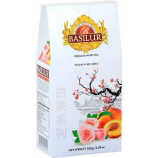 Basilur White Tea Peach Rose papír 100 g (4792252945159) tea