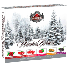 Basilur Winter Berries Assorted 60 darab, csomagolt (4792252943926) tea