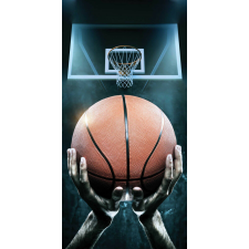 Basketball, Kosárlabda fürdőlepedő, strand törölköző 70*140cm babatörülköző, kifogó