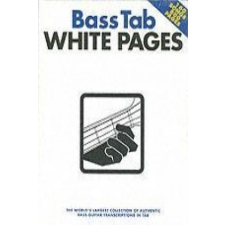  Bass Tab White Pages idegen nyelvű könyv