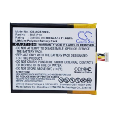  BAT-P10 Akkumulátor 3000MAh mobiltelefon akkumulátor