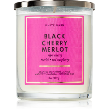 Bath & Body Works Black Cherry Merlot illatgyertya 227 g gyertya