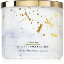 Bath & Body Works Black Cherry Seltzer illatos gyertya 411 g gyertya