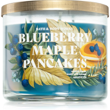Bath & Body Works Blueberry Maple Pancakes illatgyertya 411 g gyertya