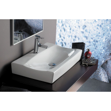 Bathco Spain Sardinero mosdótál 61.5x37.5 cm négyszögletes fehér 0041 fürdőkellék