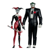  Batman: Az animációs sorozat DC Direct Action figurái Harley Quinn és Joker (Mad Love) (arany címke) 18 cm