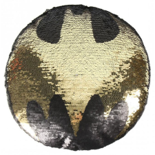Batman Batman átfordítható flitteres formapárna 30 cm lakástextília