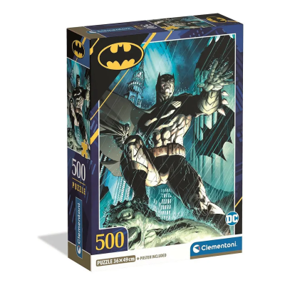 Batman Batman Rainy 500 db-os Compact puzzle Clementoni - Puzzle ...